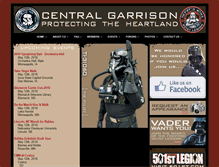 Tablet Screenshot of centralgarrison.com